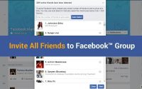 Add All Your Facebook Friends To Facebook Group